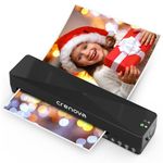 Crenova A4 Laminator, Thermal Laminator Machine for Hot and Cold Settings with 10 Laminating Pouches No Bubbles for School Home Use (Black)