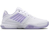 K-Swiss Women's Court Express Tennis Shoe, White/Purple Heather, 9