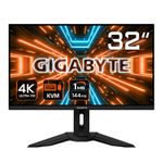 Gigabyte M32U-EK 31.5 Inch SS IPS 4K/UHD (3840 x 2160) 144Hz HDMI 2.1 Adaptive Sync Gaming Monitor, Black