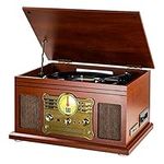 3-Speed Bluetooth Turntable with St