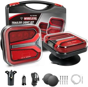 NeaLia CD106 Magnetic Wireless Trailer Lights, LED Tow Light Kit