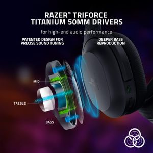 Razer Barracuda Wireless Headset – Black