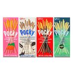 Grateful Grocer Pocky sticks & Pretz Japanese Snacks Pocky Variety (4 Pack)