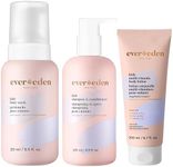 Evereden Kids Shampoo and Conditioner 2 in 1, Kids Body Wash set and Lotion| Gentle and Clean Skin Care | Non-toxic Ingredients | Cool Peach scent