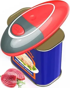 One Touch Electric Can Opener Open Almost Can with Smooth Edge, Electric Can Openers for Kitchen Food-Safe Magnetic Catches Cover, Electric Can Opener for Seniors, Arthritis and Chef