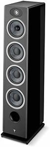 Focal Vestia No3 Slender 3-Way Floorstanding Loudspeaker Finished in Black - Sold Individually
