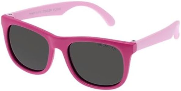 Cancer Council Female Panda Flexi Toddler Fuchsia D-Frame Sunglasses