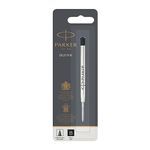 Parker Ballpoint Pen Refill | Broad Tip | Black QUINKflow Ink | 1 Count