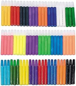 Fun Express Suncatcher Paint Pens Bulk Kit - VBS Vacation Bible School Supplies/Decor - 24 Colors, Set of 72 Markers - DIY for Kids and Classroom Supplies