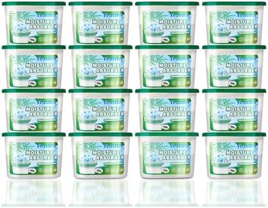 YEATHER 16 Pack Moisture Absorber No Fragrance(16.9oz) - Portable Dehumidifier Moisture Absorber for Closet Bathroom, Wardrobes, Kitchen, Laundry, Car