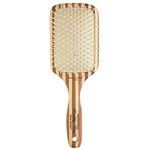 Olivia Garden Bamboo Touch Brush – Eco-conscious Bamboo Detangle Hair Brush, Nylon Bristles - Size L