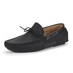 Bruno Marc Men's 3251314 Penny Loafers Moccasins Shoes, Black, 11