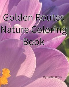 Golden Routes Nature Coloring Book: Flowers 2