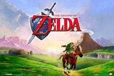 The Legend of Zelda Link Galloping Epona Ocarina of Time Nintendo Video Game Series Cool Wall Decor Art Print Poster 12x18