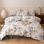 Floral Duvet Cover Twin - 100% Jers