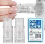 IMPRESA [3 Pack] Hose Adapter for ResMed AirMini CPAP Machine Fits Virtually Any CPAP Mask - Adapter for AirMini CPAP Accessories Only - Connector for ResMed AirMini Mask