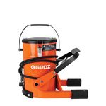 Groz Foot Operated Grease Pump 10 Kg | 12 Months Warranty| High Pressure Pump 8700PSI | Foot Grease Pump for Cranes, Automotive, Industrial Equipment | Up to 2gm per stroke | FOP/10A