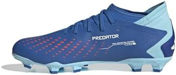 adidas Unisex-Adult Cleats Soccer Shoe, Bright Royal/White/Bliss Blue, 8.5 Women/7.5 Men
