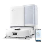 eufy E25 Omni Robot Vacuum Cleaner with Mop, HydroJet System, 20,000 Pa Turbo Powerful Suction, Zero Tangling, Corner-to-Edge Deep Cleaning and Mop Lifting, with Auto All-In-One Station