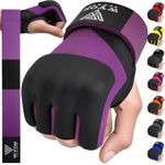 WYOX Gel Boxing Hand Wraps Inner Gloves for Men & Women, 80cm Quick Wrist Wraps Guard, Padded Knuckle Protection for Muay Thai MMA Kickboxing Punching Bag Gloves, Hand Wraps for Boxing & Martial Arts