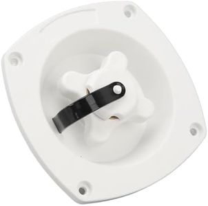 Wall Mount Pressure Regulator, Pressure Regulated Water Entry Leakproof Built in Check Valve ABS 100PSI to 45 PSI Long Lasting for RV (White)