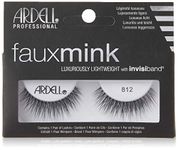 Ardell Faux Mink Lashes - 812 Black, 0.04 Pounds
