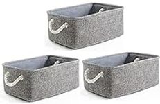 3 Pack Small Storage Baskets for Or