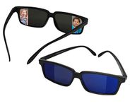 Smart Novelty Spy Glasses Rear View Mirror Vision See Behind You Sunglasses for Kids - Pack of 2 Rearview Spy Sunglasses