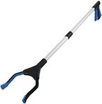 Reacher Grabber Tool for Elderly,32 Inch Foldable Trash Claw Grabber with Magnetic Tip Aluminum Reaching Grabbber with Rubber Grip Pick up Tool for Trash Litter Picker,Daily Clean…