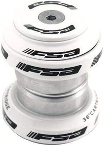 FSA Orbit MX 1-1/8Inches Threadless MTB Road Headset with Top Cap, White, NO.20, XTE1510