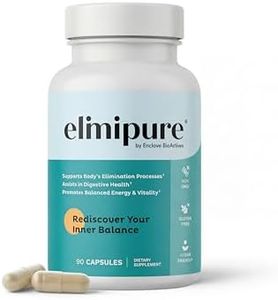 Elimipure Gut Cleanse & Restore Supplement: Natural & Effective Gut Detox Cleanse Capsules | Fortify Your Gut Microbiome | Effortless Morning Stools | Restore Your Gut from The Inside Out