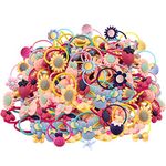 100 pcs Hair Ties for Baby Girls Kids Hair Accessories Elastic Rubber Bands Colorful Hair Don't hurt hair Hair rope High elasticity Toddler Rubber Bands Hair Bows Headbands for Kids Toddlers Little Girls