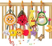 tumama 4 Pack Hanging Fruit Rattles