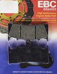 EBC Brakes FA188 Disc Brake Pad Set, Black