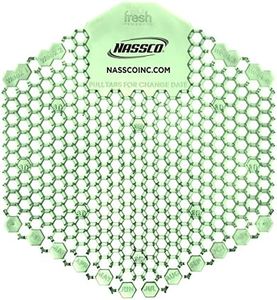 NASSCO Wave 3D Enzymatic Urinal Screen, Cucumber Melon, 10 per Box