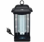 SUREZAP®, 18W Outdoor Indoor 4000V Electric Bug and Fly Zapper MO004, Effective Bugs, Flies, Mosquitoes, Moths and Other Flying Insects