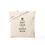 CafePress I Can't Keep Calm I'm A Dance Mom Tote Bag Natural Canvas Tote Bag, Reusable Shopping Bag