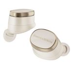 Bowers & Wilkins Pi8 Bluetooth Wireless Earbuds (Dove White), in-Ear Bluetooth Earphones with Qualcomm Chipset & aptX Lossless, Active Noise Cancelling Earbuds, 3 Built-in Mics, 15-Min Quick Charging