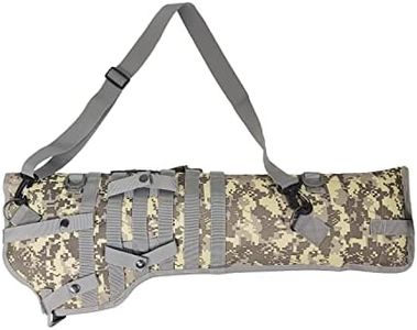 Jaegvida Shotgun Scabbard Bag Tactical Shotgun Soft Gun Scabbard Bag Shoulder Carry Scabbard Bag (ACU)