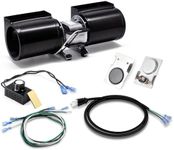 GFK-160A Fireplace Blower Fan Kit for Quadrafire 7100, Heat N Glo 6000CLX 6000 DVTFL SL-550TR, Hearth and Home DV3732 DV3732-B, Heatilator, Fasco, Superior, GTI, Jakel, Royal, Nordica, Regency, Rotom.