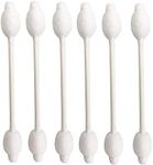 Baby Cotton Swabs, Organic Chlorine-Free Safety Swabs for Kids or Newborn Babies, 100% Biodegradable Gentle Baby Qtips, Cruelty-Free & Hypoallergenic Children Cotton Buds (4 packs of 55 ct. Total 220)