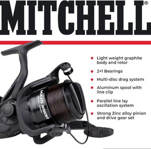 Mitchell MX1 FS 5500 Fishing Reel – Front Drag, Carp & Coarse