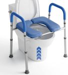 Ravao Raised Toilet Seat with Handl