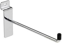 25x 8 INCH 8" SLATWALL Slat Board Hooks Accessory Single Prong Shop Retail Display