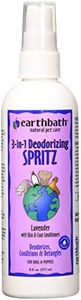 earthbath, Lavender 3-in-1 Dog & Puppy Deodorizing Spritz - Dog Odor Eliminator for Strong Odor, Cruelty-Free Dog Cologne, Dog Wash Spray, Made in USA, Dog Bathing Supplies - 8 Oz (1 Pack)