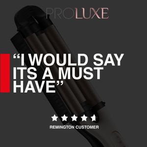 Remington PROluxe 4-in-1 Hair Waver – Multi-Style Curling Tool