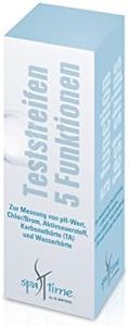 BAYROL 288220 Test Strips 5 Functions (Pack of 50)