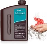 SUNLU 3D Printer Resin Detergent, Gentle on Hands 3D Resin Cleaner, Low Odour and Non-Toxic 3D Printed Resin, Reusable Resin Cleaner, Compatible Most 3D Printing Resins, UV Resin, 2KG Pack