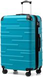 COOLIFE Hard Shell Suitcase with TS