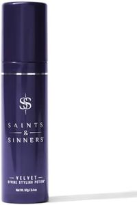 Saints & Sinners Award Winning Velvet Divine Hair Styling Potion, Thermal Protectant, Shine & Defrizzes Hair, Moisturizing Anti-Frizz Hair Cream, Helps Dry Hair, 3.4 oz